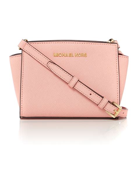 michael kors selma mini soft pink|selma mini crossbody bag.